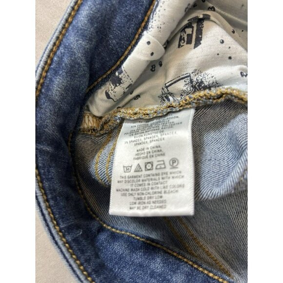 Pilcro and the Letterpress Jeans Women's Size 32 High Rise Denim Leggings 34x25 - Picture 8 of 10